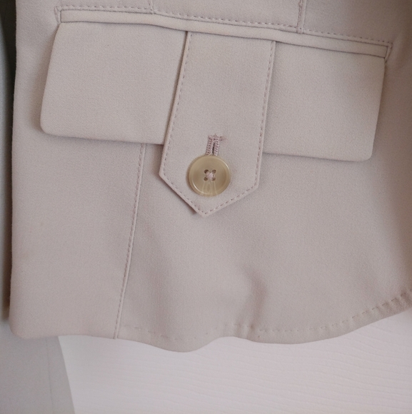 Stitch-Lined Single Breast Blazer Jacket 6P - Picture 6 of 8